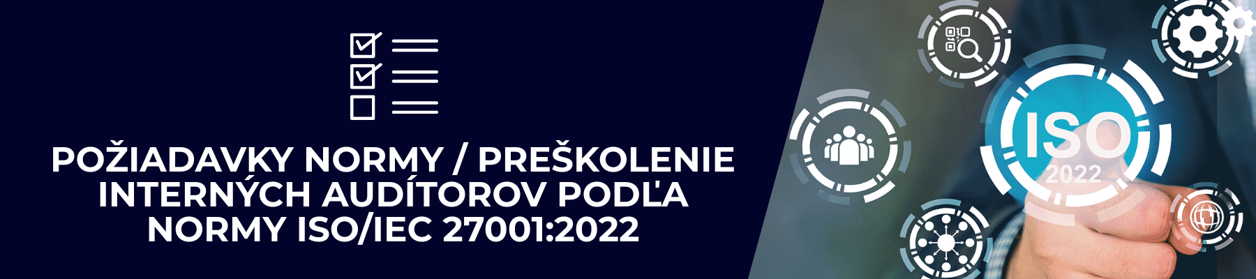 Požadavky normy ISO/IEC 27001:2022